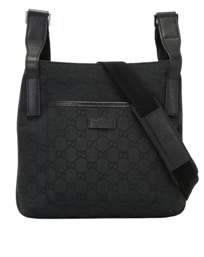 GG Messenger, &pound;310, Handbags, Black, Canvas, Front view